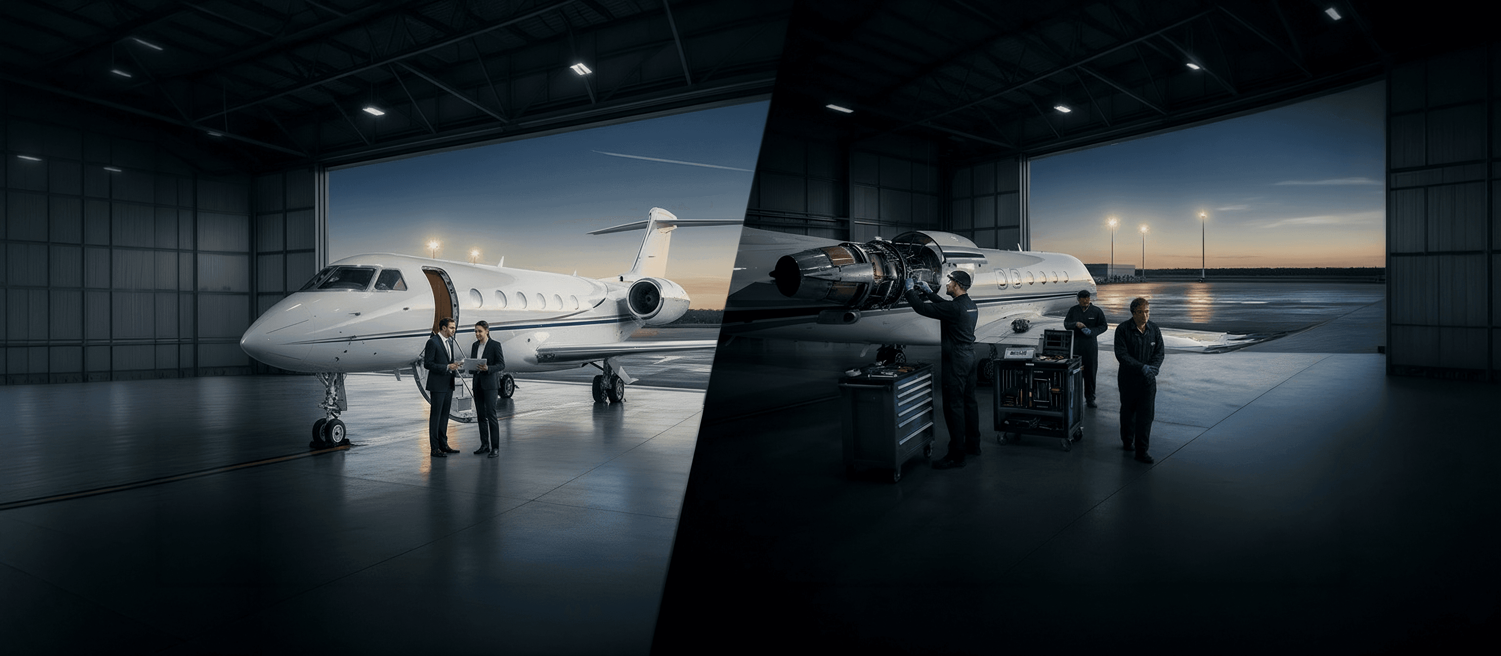Luxury executive aircraft